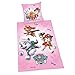 Produktbild Herding PAW PATROL Bettwäsche-Set, Wendemotiv, Bettbezug 135 x 200 cm, Kopfkissenbezug 80 x 80 cm, Baumwolle/Renforcé
