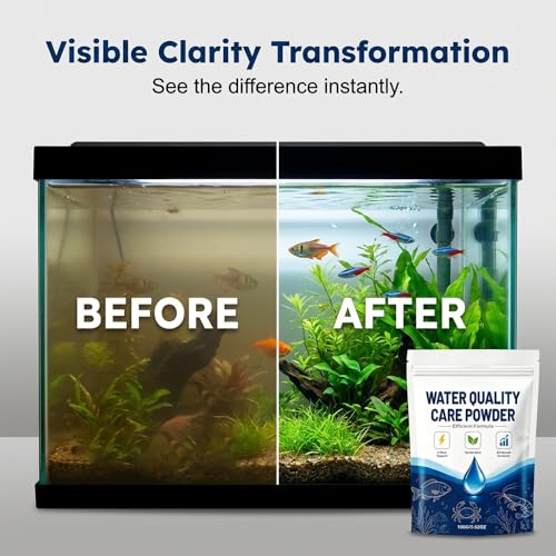 Image of Aquarium Care Powder for Pond and Aquarium, 2026 New Easy-Mix Water Care Powder for Freshwater Fish Shrimp Crab (1)