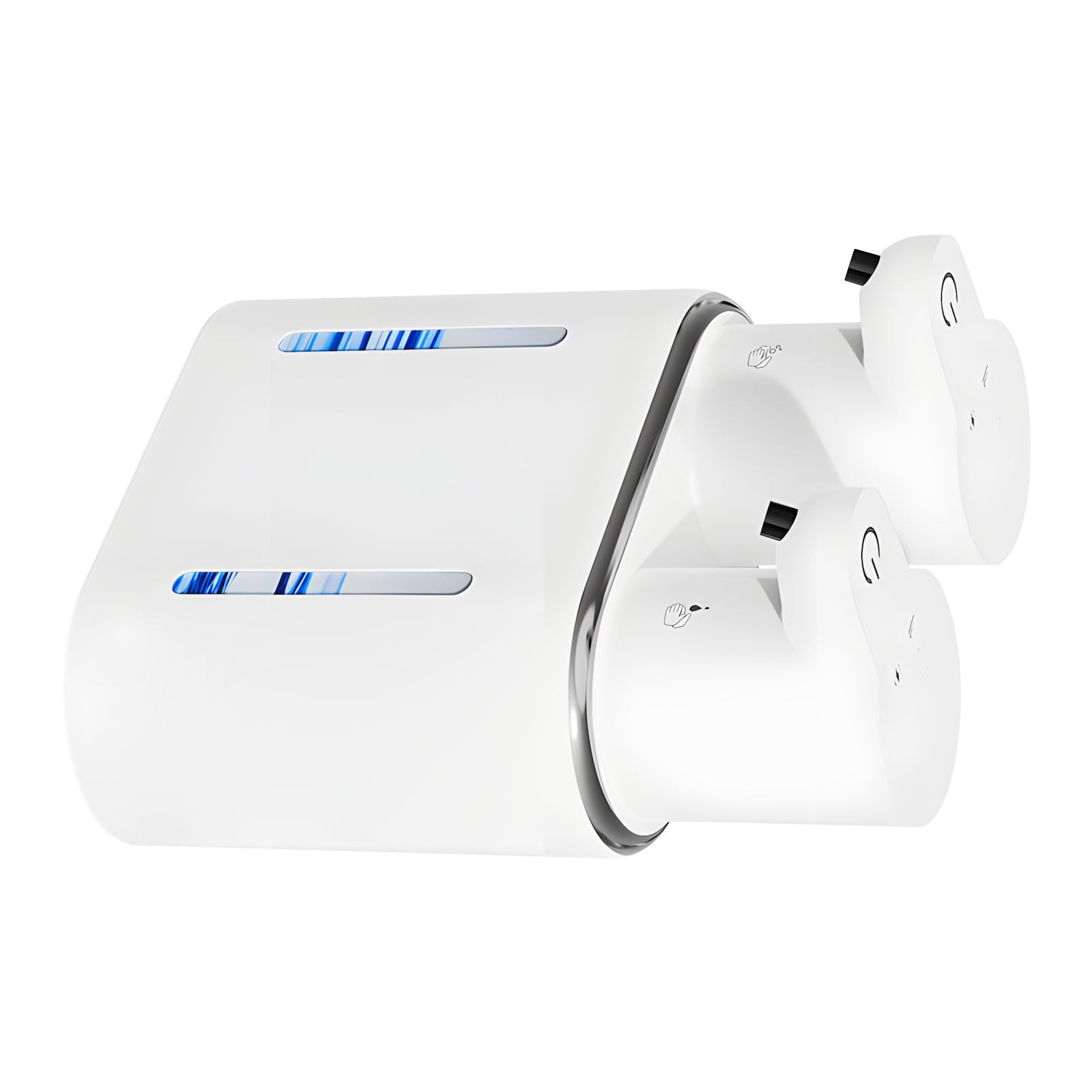 Section Touchless Soap Dispenser 800ml Combined Size Type C Powered Sturdy ABS Build for Households Hotel Soap Dispenser