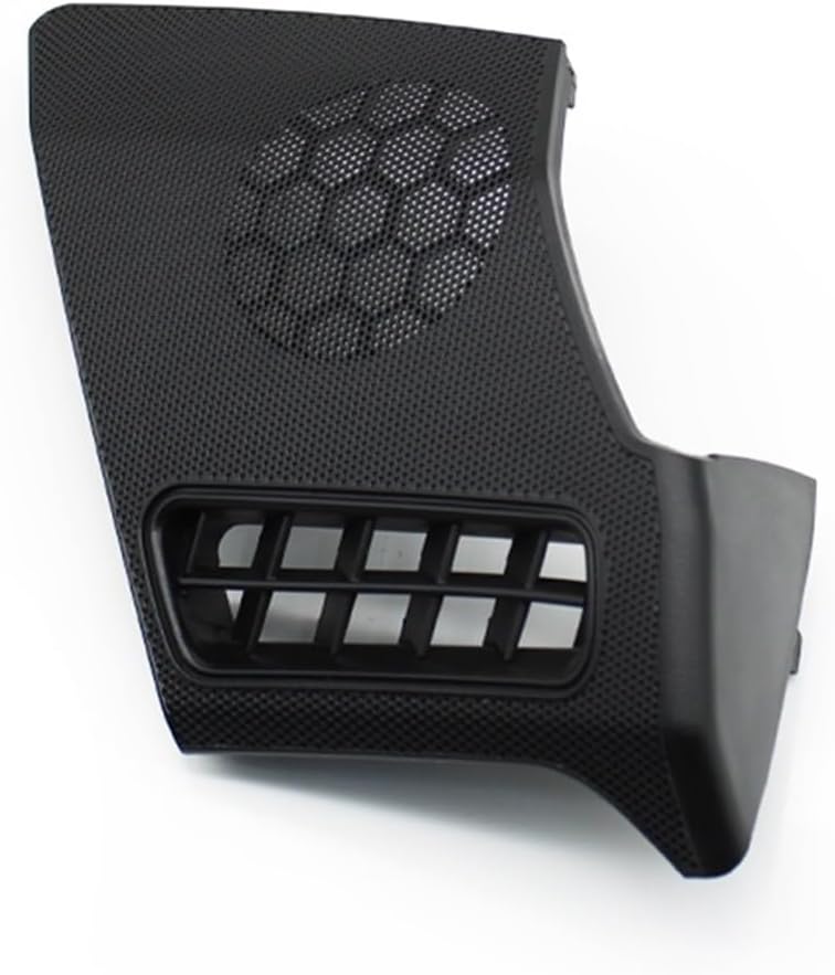 LHD Car Front Dashboard Left Right Side Air Vent Speaker Grille Cover Compatible E Class W210 1995-2002 E320 E430 E55(Black R)