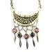 Desigual [M3293] - Cuello creador 'Desigual' edad negro coral dorado.