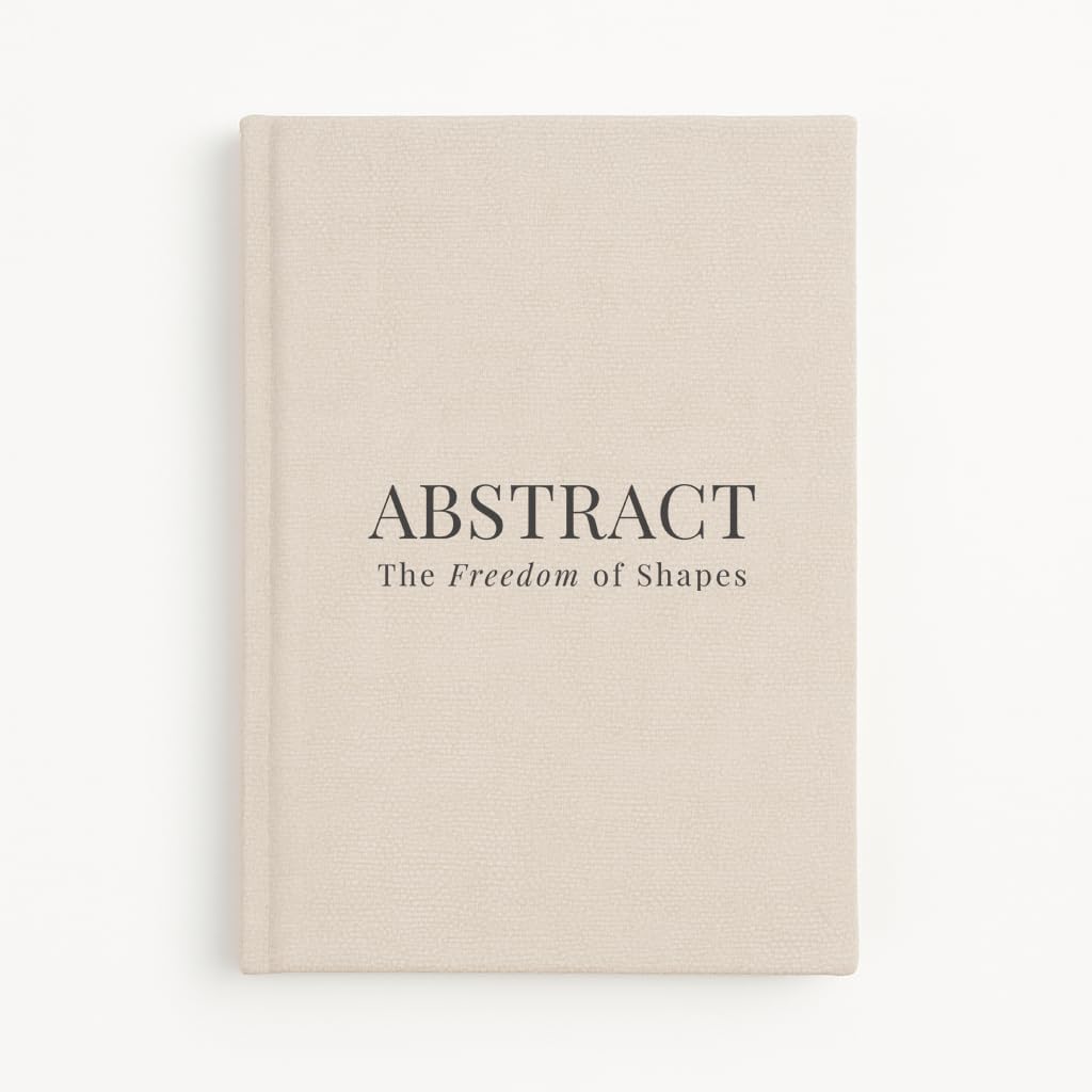 VEOJEIN Aesthetic Decorative Books - Set of 2 Stylish Fake/Faux Book-looking Decor, For Coffee Table, Living Room, Shelf, Office. Hidden Storage Compartment and Hardcover Journal, Abstract/Minimalist