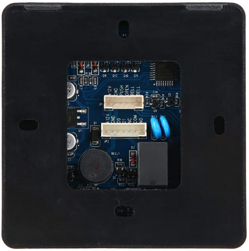 Sonew RFID Card Reader with water droplets, indicating waterproof design