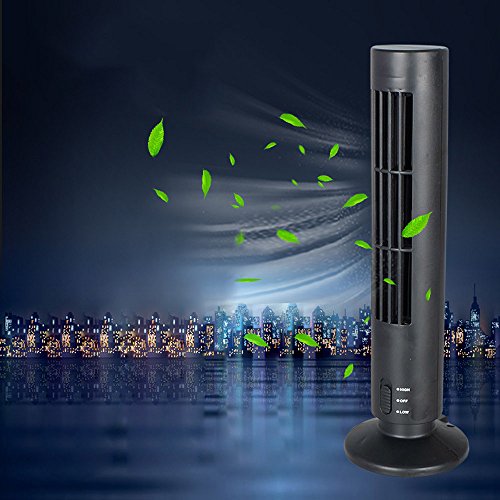 USB Fan New Mini Portable Cooling Air Conditioner Purifier Tower Bladeless Desk Fan