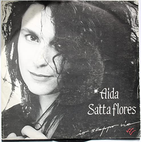 45 tours 7 AIDA SATTA FLORES J'échappe via mes pommes vinyle rare CGD Italy 9031