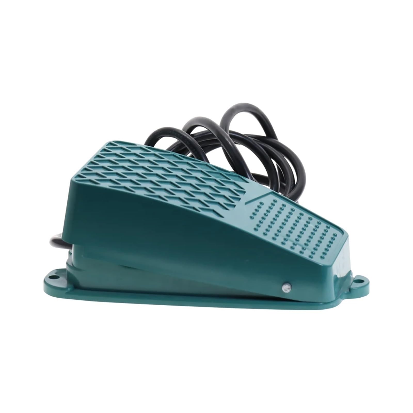 Interruptor de pie Interruptor de Pedal de Encendido momentáneo metálico TFS-101, CA 250 V, 10 A, SPDT, NO, NC, Verde, 1 Unidad