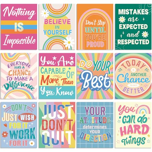 Posters éducatifs rétro pour chambre d'enfant : créez un coin bureau inspirant avec 12 affiches