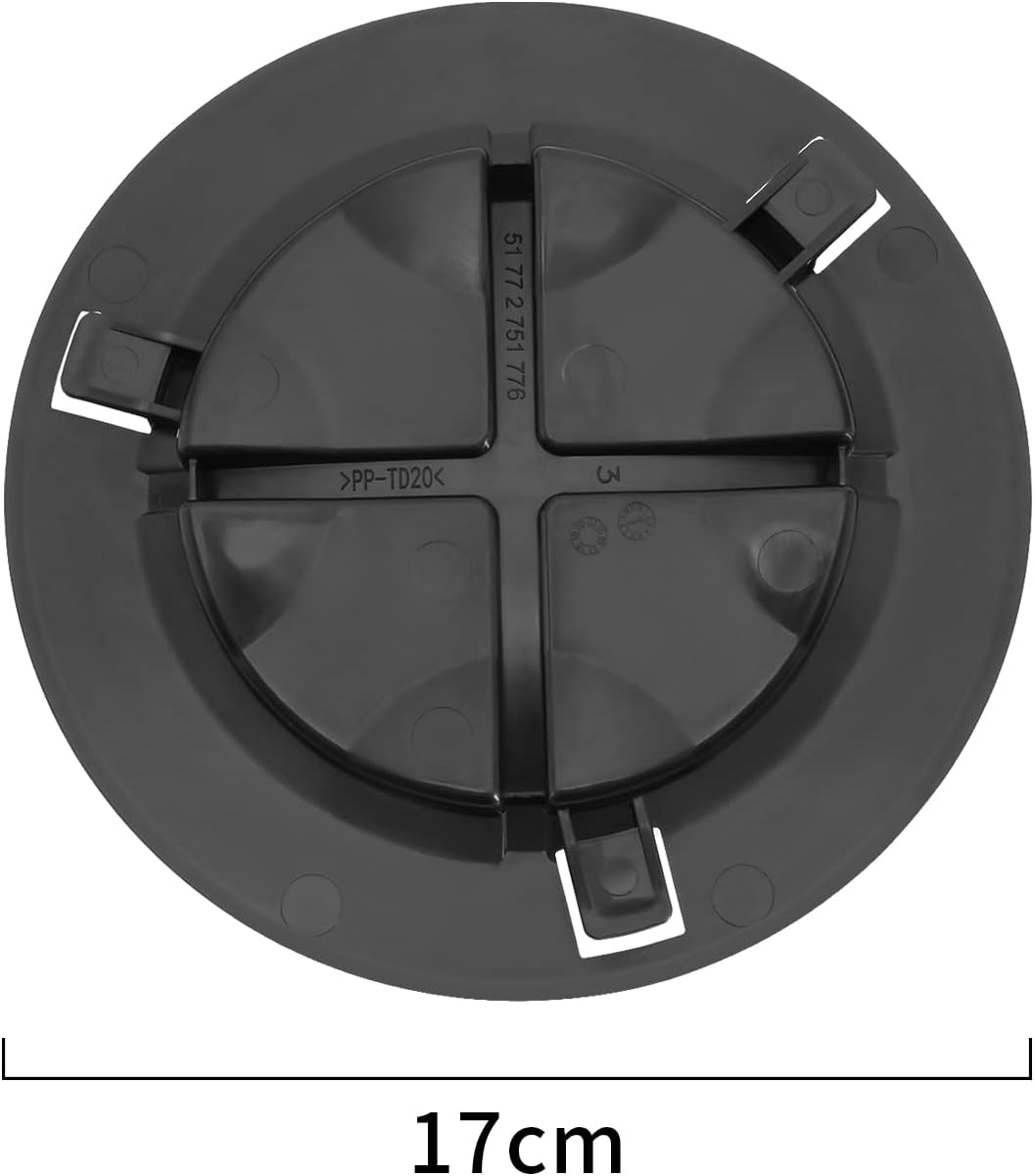 2Pcs Front Wheel Arch Headlight Access Cover Replacement 51772751776 2751776 Compatible with Mini R56 LCI/Clubman R55 LCI/Clubman R55 Front Wheel Cover
