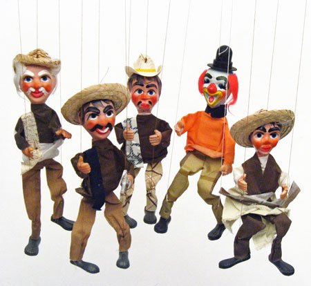 Mexican Marionette Puppets - Chica (Girl) #TOP1