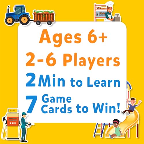 image for Skillmatics Card Game - Guess in 10 All Around The Town, Perfect for B