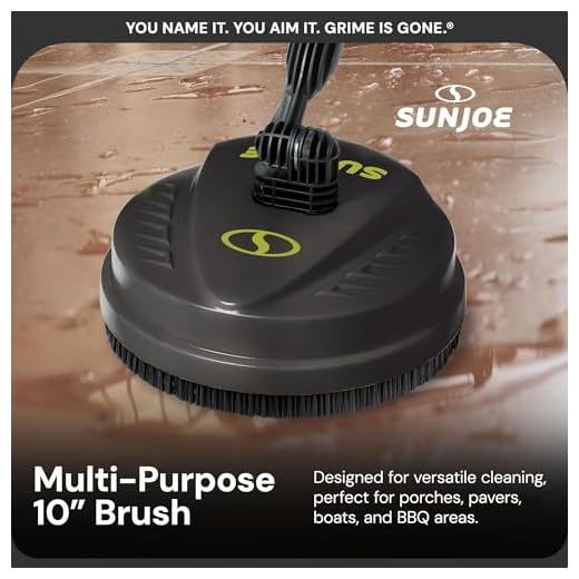 Sun Joe 10-Inch Multi-Surface Pressure Washer Attachment