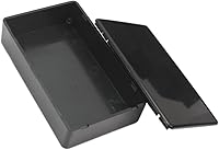 Vista 3 de 5Pcs Black Waterproof Plastic Electric Project Case Junction Box 3.94 x 2.36 x 0.98 inches(100x60x25mm).