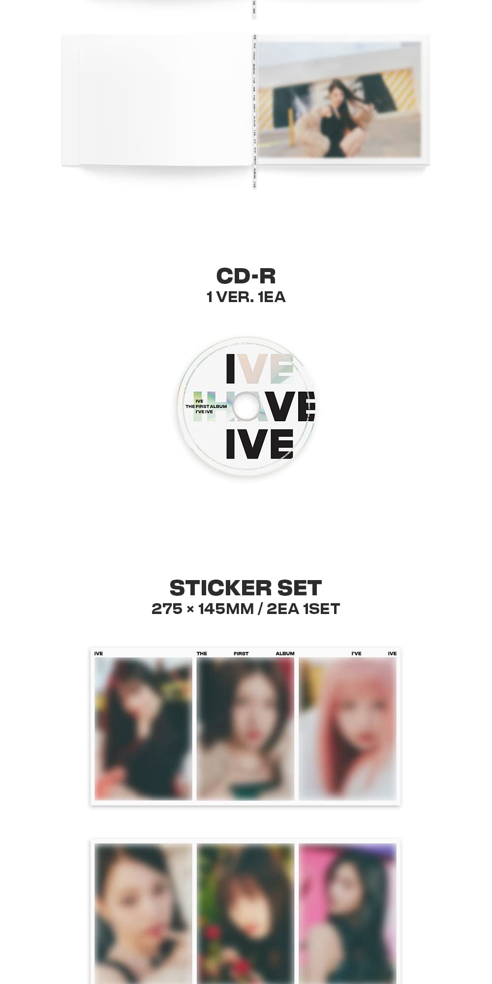 Amazon.co.jp: IVE I've IVE 1st Album Special Version CD+Photobook+