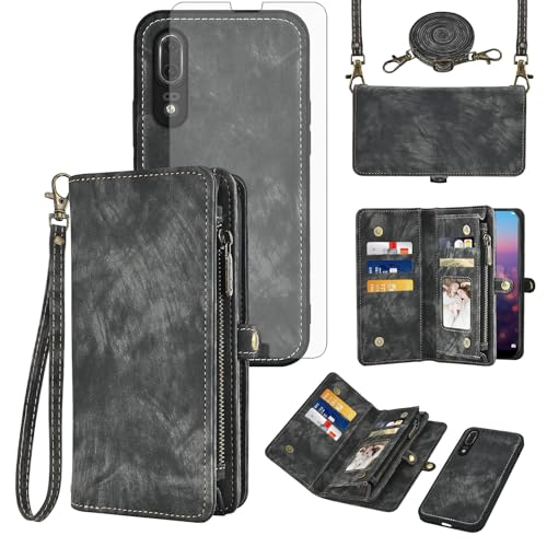 Asuwish Étui pour HW P20 008DGNQB DE noir | Coque de protection intégrale
