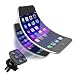 Car Mount, Kawany [Air Vent Magnetic] Car Mount Holder for Phones [Hexa Neodymium Core] Car Mount Phone Holder for Galaxy S7 S6 Edge Note 5 4 LG G5 G4 iPhone 6 6S SE Plus Nexus 5x 6P More - Black