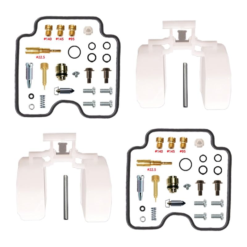Kit carburateur YFM660R Raptor avec pièces POM et gicleurs laiton haute durabilité