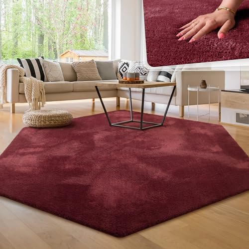 Paco Home Living Room Rug Fluffy Washable in Short Pile Soft, Size:80x150 cm, Colour:Anthracite