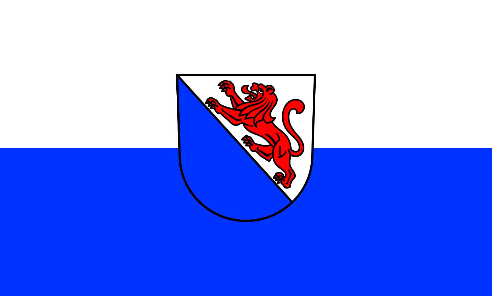 Drapeau paysage Iggingen grand format pour remplacer votre vieux pavillon usé