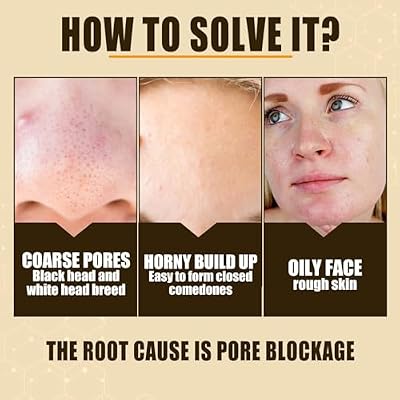 Lactobionic Acid Pore Refining Serum,Minimize Pores Serum Gentle Formula Clean Pore Shrink Pore Firming Skin Reduce Fine Lines Facial Liquid for All Skin