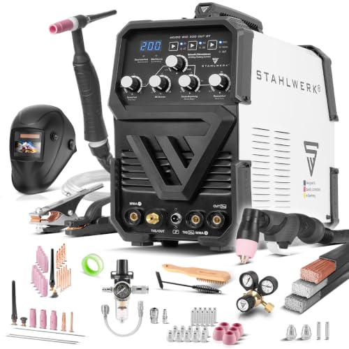 Produktfoto von STAHLWERK Schutzgasschweißgerät 3-in-1 AC/DC WIG 200 CUT ST Vollausstattung