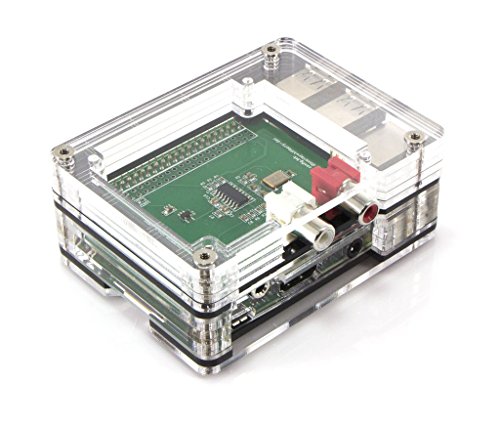 Zebra Tall Top Hat Case For Raspberry Pi 3B+ Pi2 B - Black Ice #TOP6