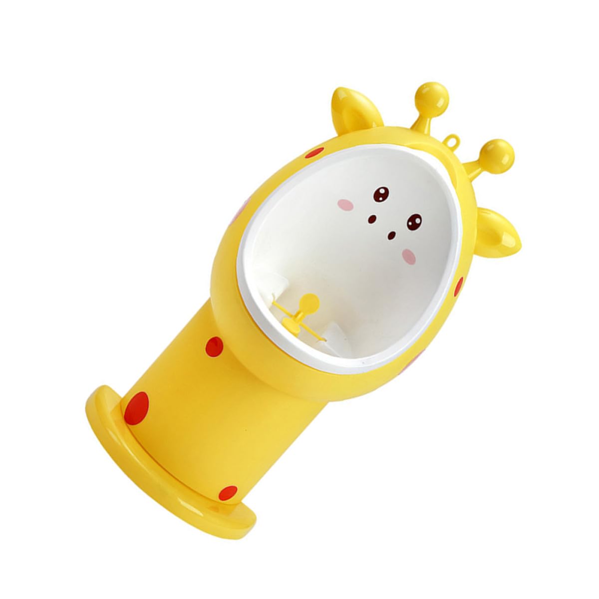Jungenurinal Stehurinal für Babys und Kinder, Gelb, Pp | Pipi Töpfchen mit Cartoon Design, Platzsparend, Leicht zu Reinigen, Installieren