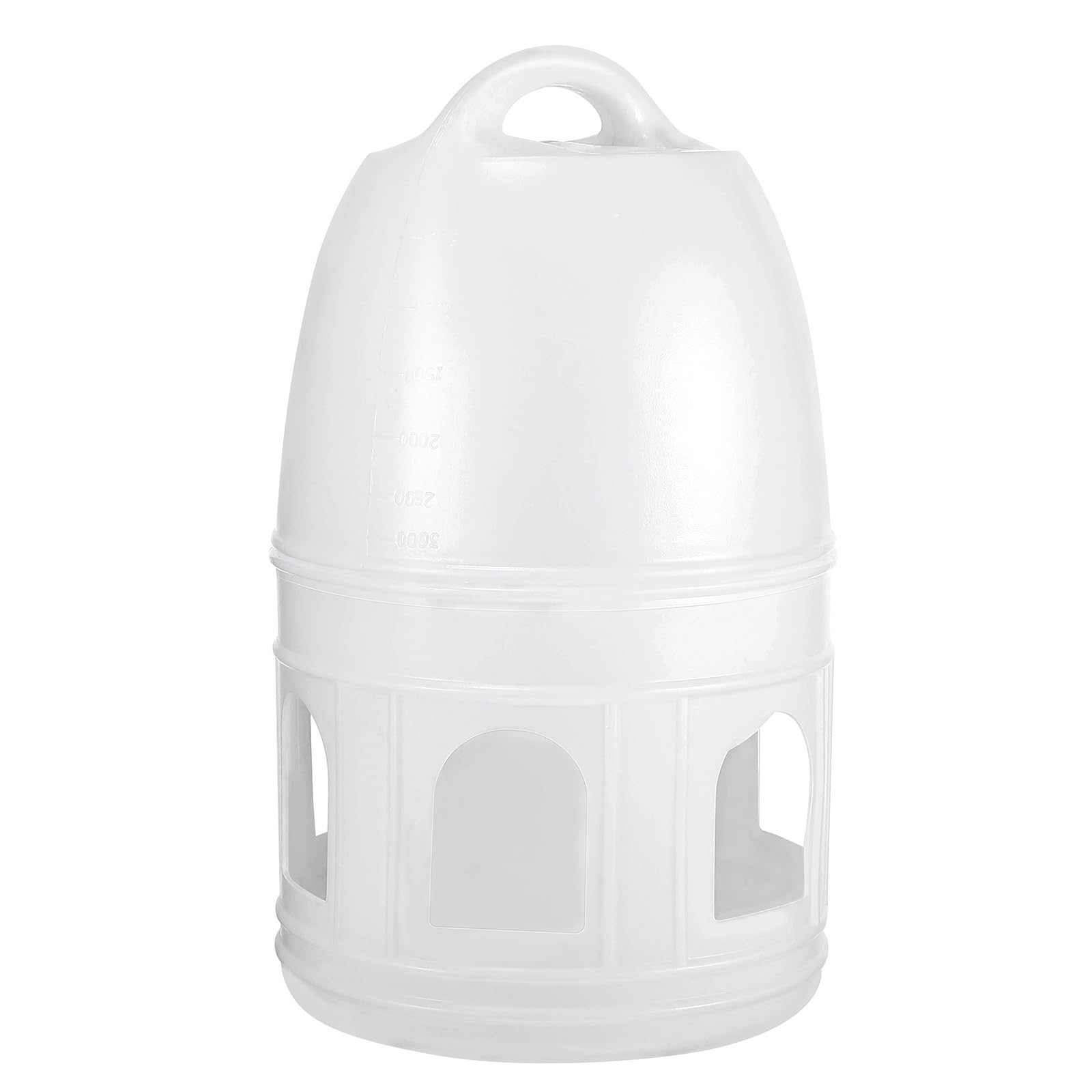 Dispensador de bebedero de plástico para pájaros de POPETPOP para alimentar a las palomas, contenedor de agua para pájaros – Comedero automático dispensador de agua y jaulas para pájaros