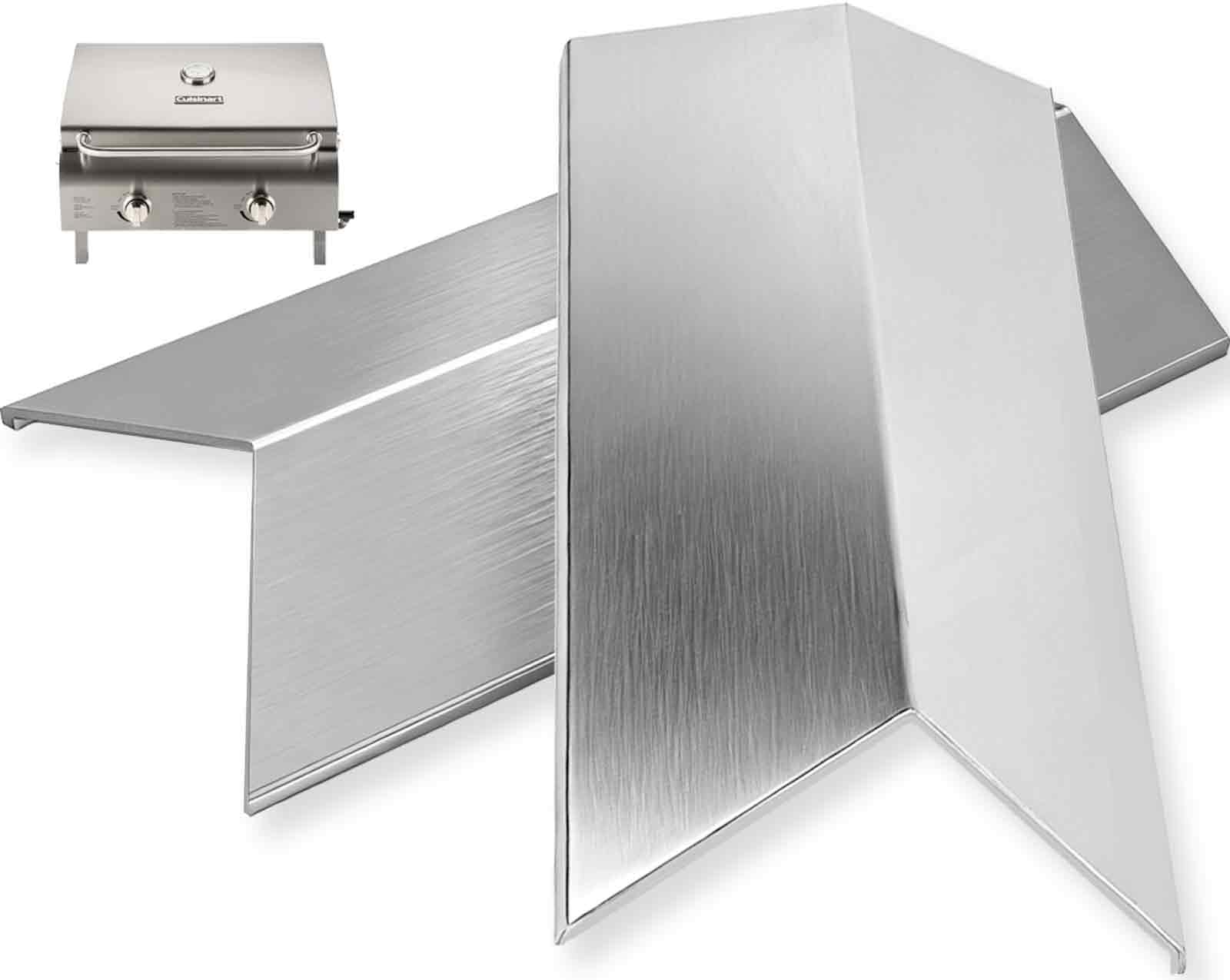 Plaque chauffante en acier inoxydable premium pour entretien de barbecue Flame Tamer 306