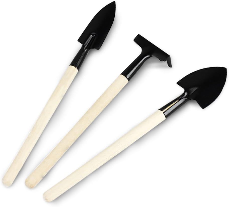 Balcony gardening gardening tool set home-grown Mini three-piece shovel rake shovel garden tool -Pier 27