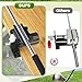 Jurtmy Golf Club Grip Vise Clamp Kit, Golf Grip Removal Tool with 360° Swivel Anti-Slip Vise Clamp, Golf Club Regripping Kit, Golf Grip Removal Tool for Home/Clubhouse