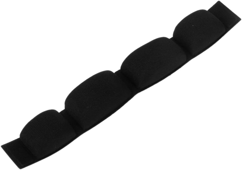 QIUIU Headband Cushion Pad for HD600 HD580 Headphones Black