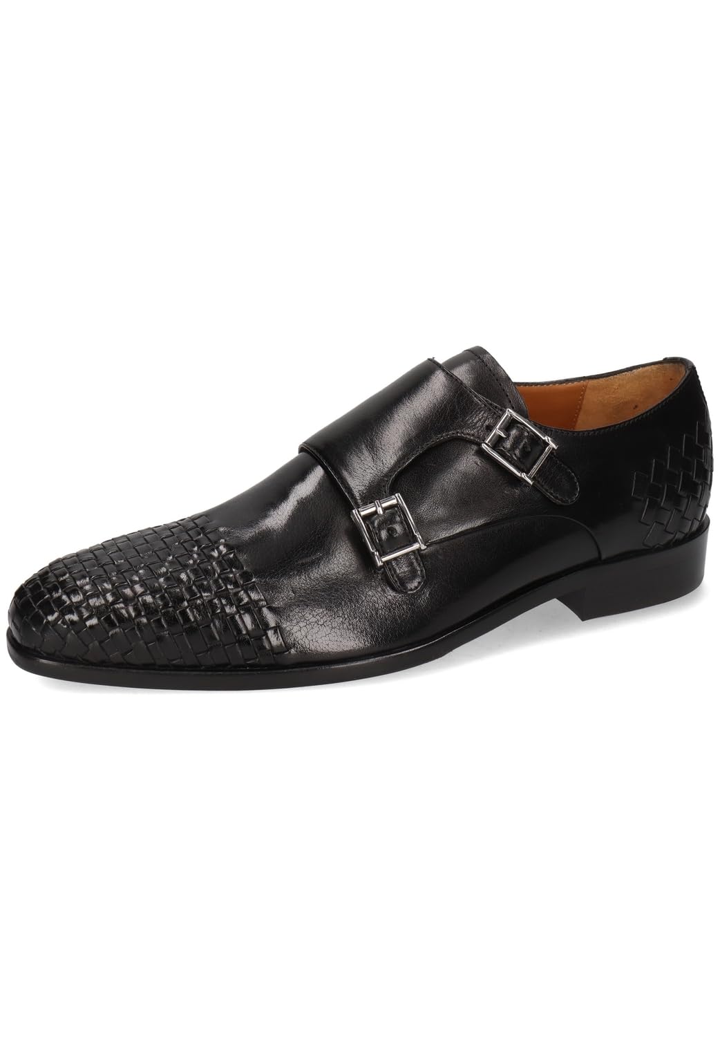 Melvin & Hamilton Lewis 16, Mocasín Monkstrap Hombre, Negro, 42 EU