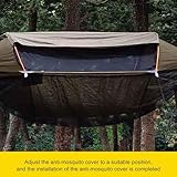 Fly Net for Hammock | Adjustable Protection Cover with Storage Bag | Screen Shelter Tent - for Backyard Patio Porch Yard Garden Balcony Picnic Hiking Beach - Image 3