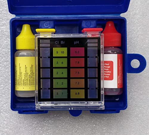 Image of Swimming Pool PH Chlorine Water Quality Test Kit