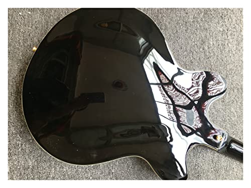 AMINIY Guitare électrique Jazz rosebood Touche Acajou Panneau érable vin Rouge Creux Jazz Guitare électrique (Color… - Les Beatles, Paul McCartney, John Lennon, RIngo Starr, George Harrison AMINIY Guitare électrique Jazz rosebood Touche Acajou Panneau érable vin Rouge Creux Jazz Guitare électrique (Color… – Image 7