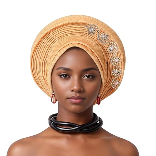 [JUNENTER] �A�t���J Headtie �I�[�g�W�F���^�[�o�� �����p �i�C�W�F���A ASO �I�P �E�F�f�B���O�p�[�e�B�[ ����b�v�X�q �h�������[�Y�t��