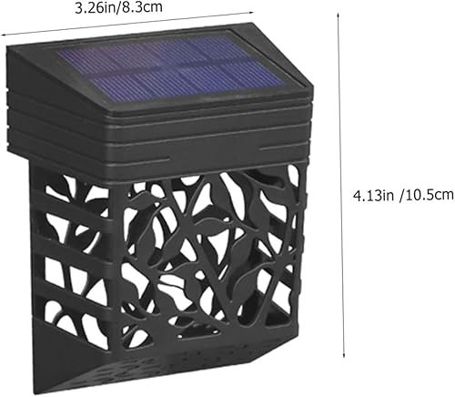 Miniatura 3 de jojofuny Luz solar de pared luces de camino LED lámpara de pared solar lámpara de pared de jardín al aire libre lámpara solar al aire libre lámpara