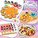 laxizar 8 Pack Sandwich Cutters Cookie Cutters Sandwich Maker Bread Maker Lunchbox 16 pcs Cookie Cutters