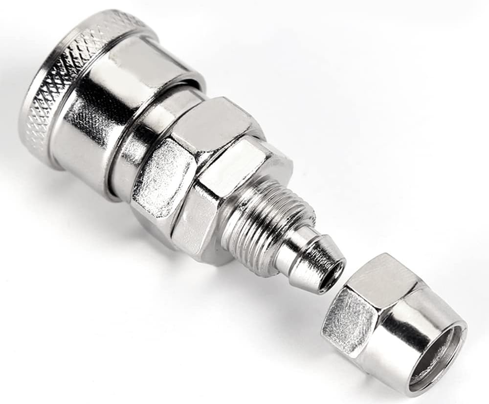 C-Type Pneumatic Quick Coupler, SH20 Socket for 8mm Hose Barb, Japanese Standard Air Compressor Hose Fitting, Quick Release Connector(PM,40)
