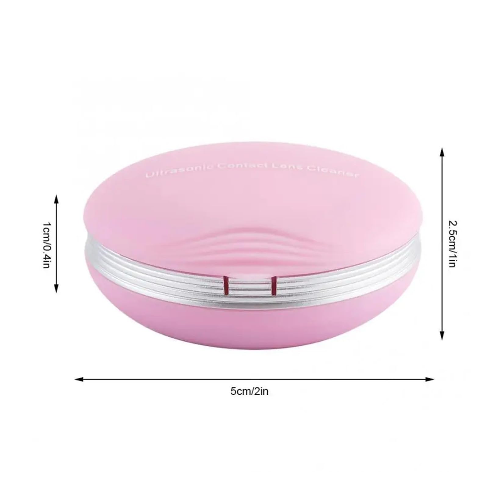 Pulitore ad ultrasuoni, Lenti a contatto Pulitore ad ultrasuoni UltraSonic Auto Eye Protein Cleaning Custodia Connettore USB