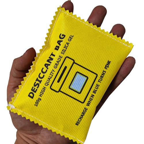 Gimehome GMDESIC100X6 100G Desiccant Packs For Storage Moisture Absorbers Silica Gel Rechargeable Desiccant Dehumidifiers Bags thumb #5