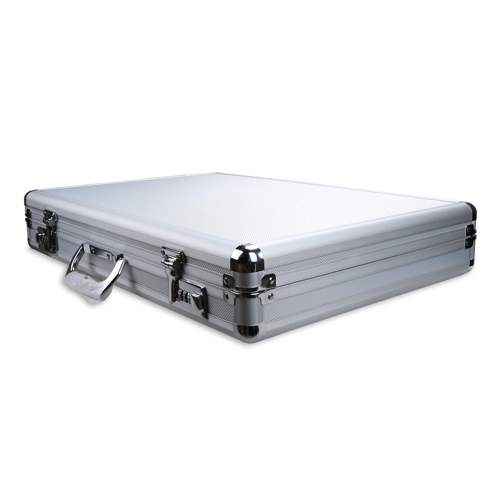 Matronix Optical Trial Lens Set - Metal Rim Aluminum Case, 266-CU, Includes 232 Lenses: 80 Convex, 80 Concave, 80 Cylinders, 12 Prism, 15 Accessories - Free Optometry Kit 4