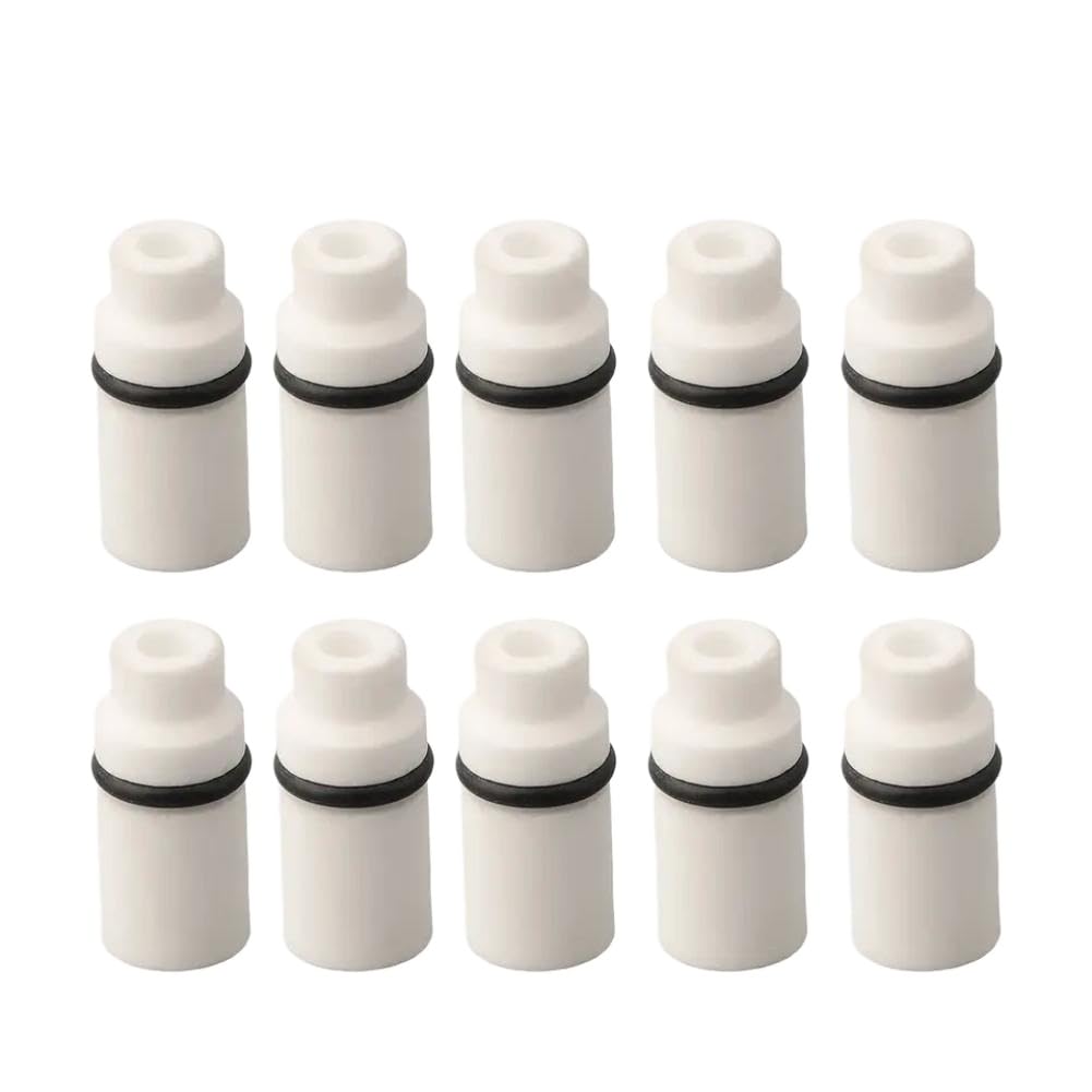 Ceramic Sandblaster Nozzle Tips Compatible with Low Pressure Sand Blasting Machine 10pcs