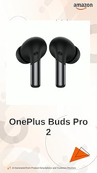 OnePlus Buds Pro 2 - Wireless In Ear Earphones With Up To 39 Hours