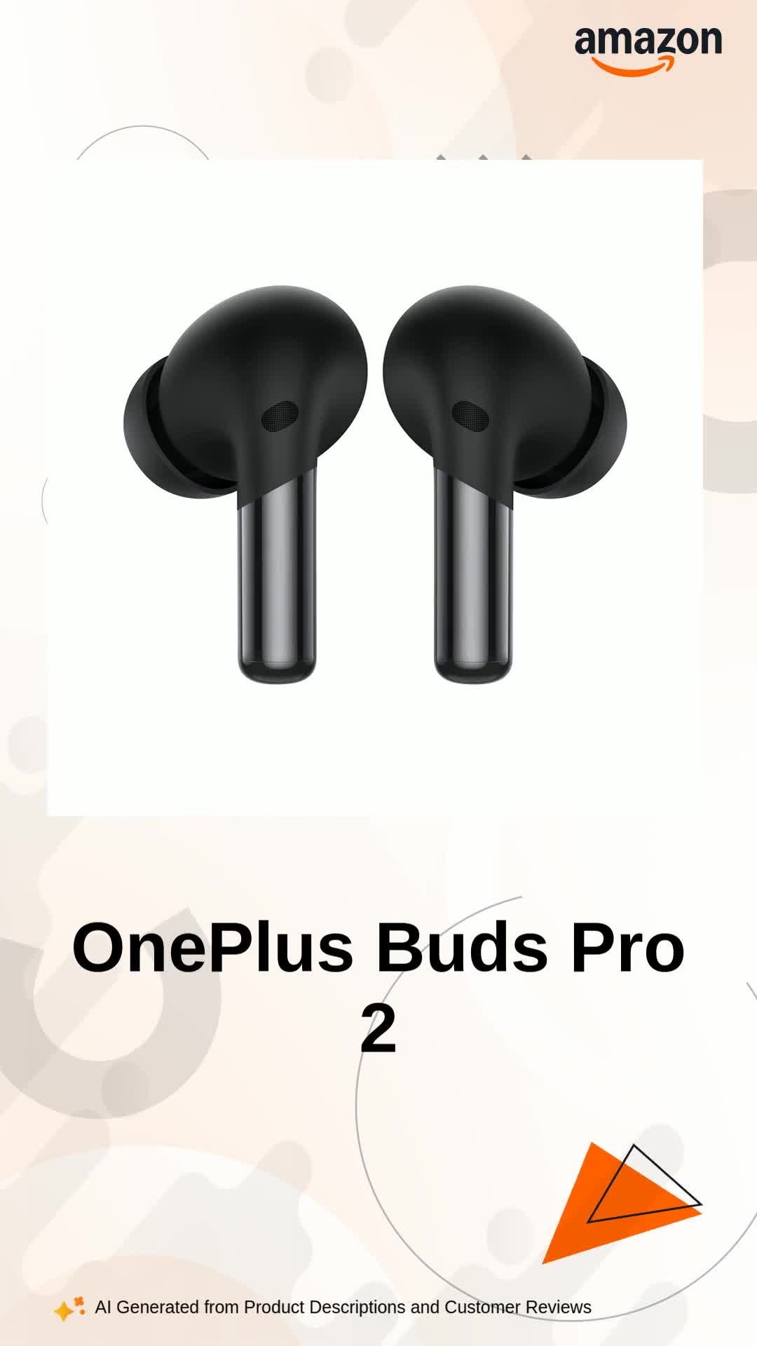 OnePlus Buds Pro 2 - Wireless In Ear Earphones With Up To 39 Hours