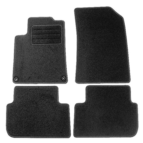 TEXER Alfombrillas gruesas para coche, color: antracita/grafito/gris oscuro PE/4007Y07/B/C3607A