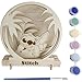 Kit de manualidades Stitch con escena de madera para pintar Incluye base decorativa 3D Imagen de Kit de manualidades Stitch con escena de madera para pintar Incluye base decorativa 3D