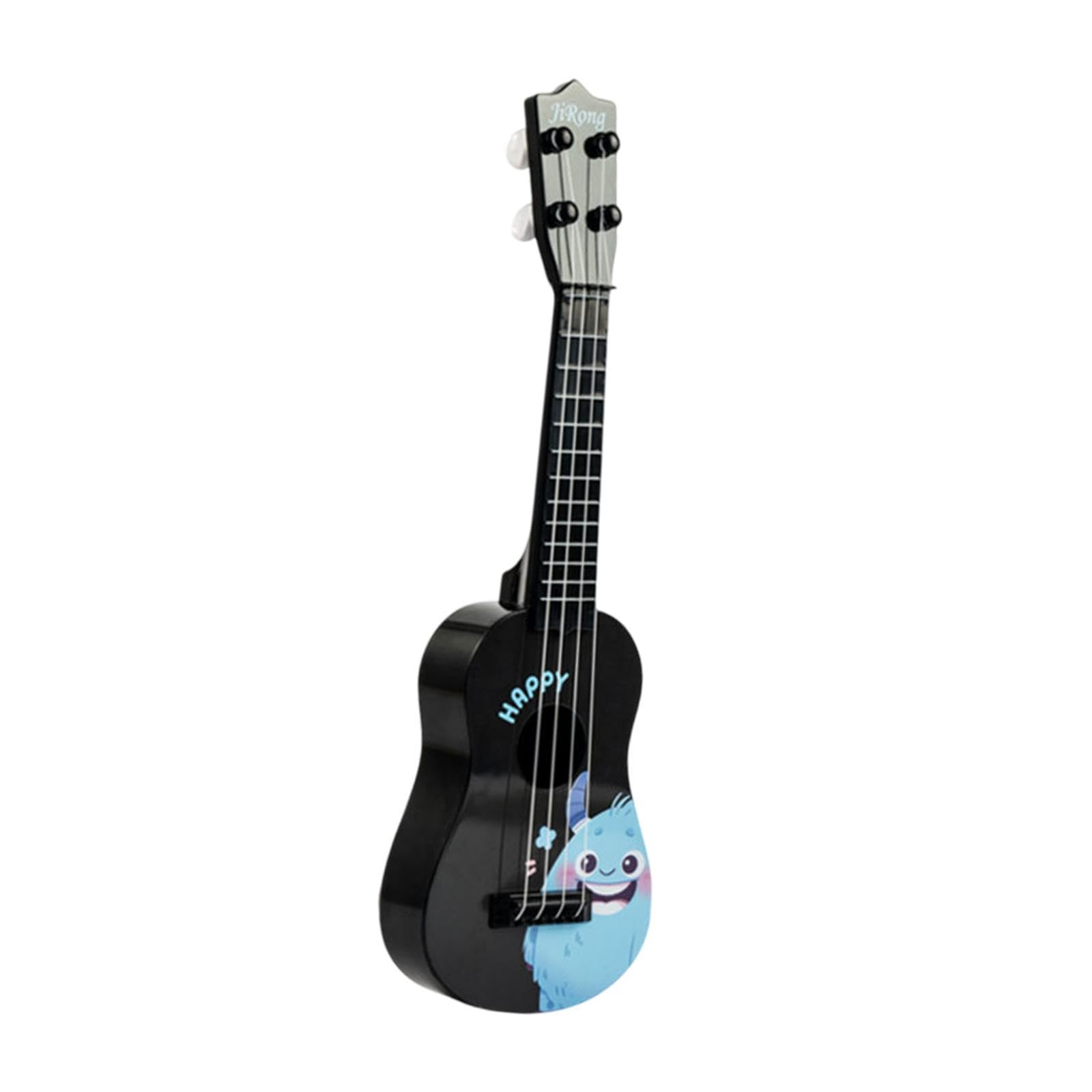 Kids Ukulele Toy Children Guitar Musical Toy for Beginner Aged 3+ Girls Black | Toys & Hobbies | Educational | Music & Art-image-13