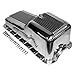 Assault Racing Products A8446 for Small Block Ford Polished Aluminum Oil Pan Retro Finned Front Sump SBF 260 289 302
