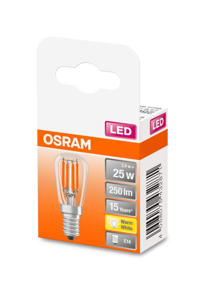 Image secondaire de Ampoule LED Osram E14 2,80W Blanc Chaud 2700K - Remplacement 25W